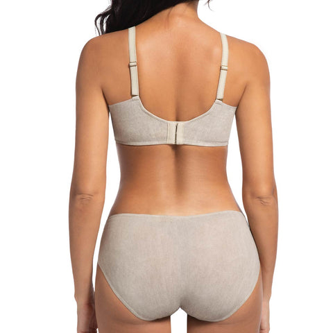 TB1342 Non Wire Mold Cup Bra (Meow Print)
